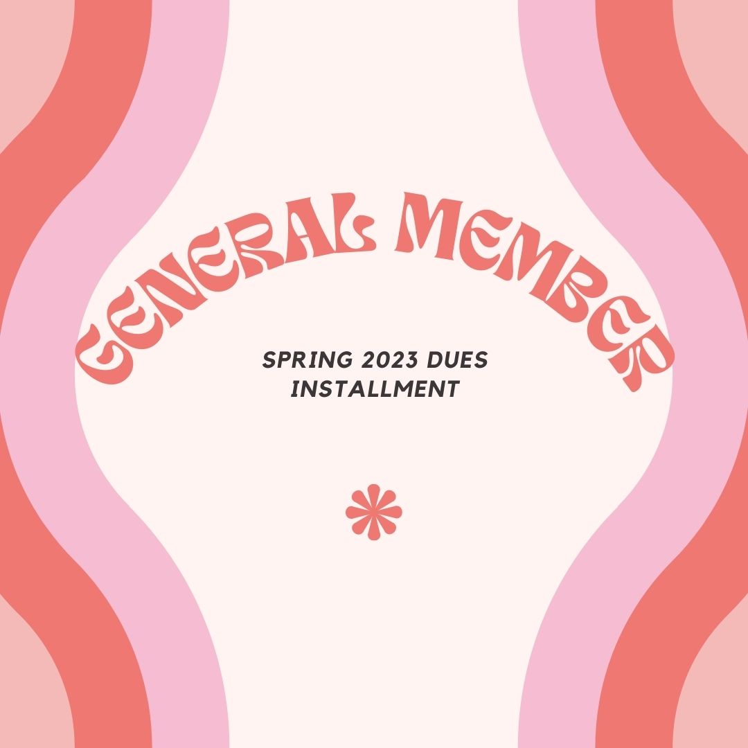 General Member Spring 2023 Dues - Installement